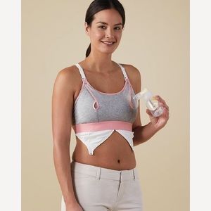 Bravado clip in pumping bra